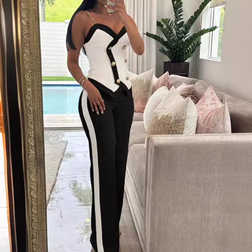 ผู้หญิงด้านข้างลายชุดทํางานชุด - Anklet Foot Chain บทวิจารณ์และราคา
