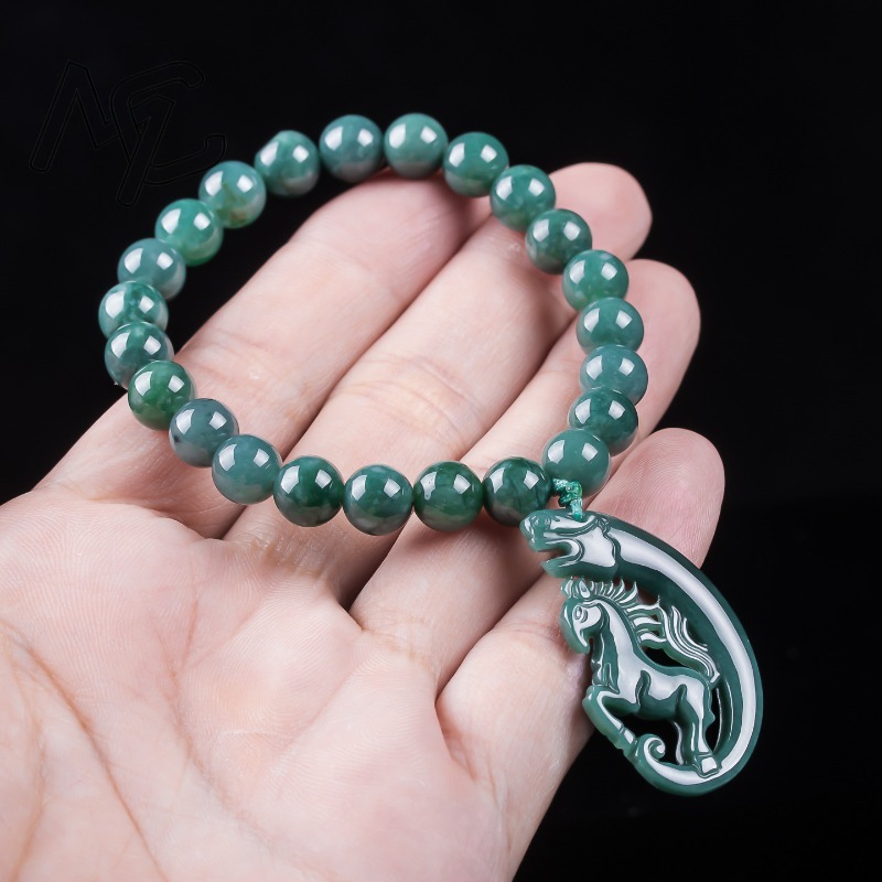 สร้อยข้อมือถักมือจากหยกธรรมชาต - Jewelry & Watches Bench บทวิจารณ์และราคา