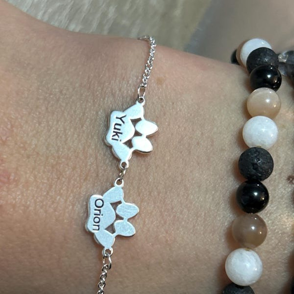 สร้อยข้อเท้าสลักลายอุ้งเท้าสัต - Anklet Foot Chain บทวิจารณ์และราคา