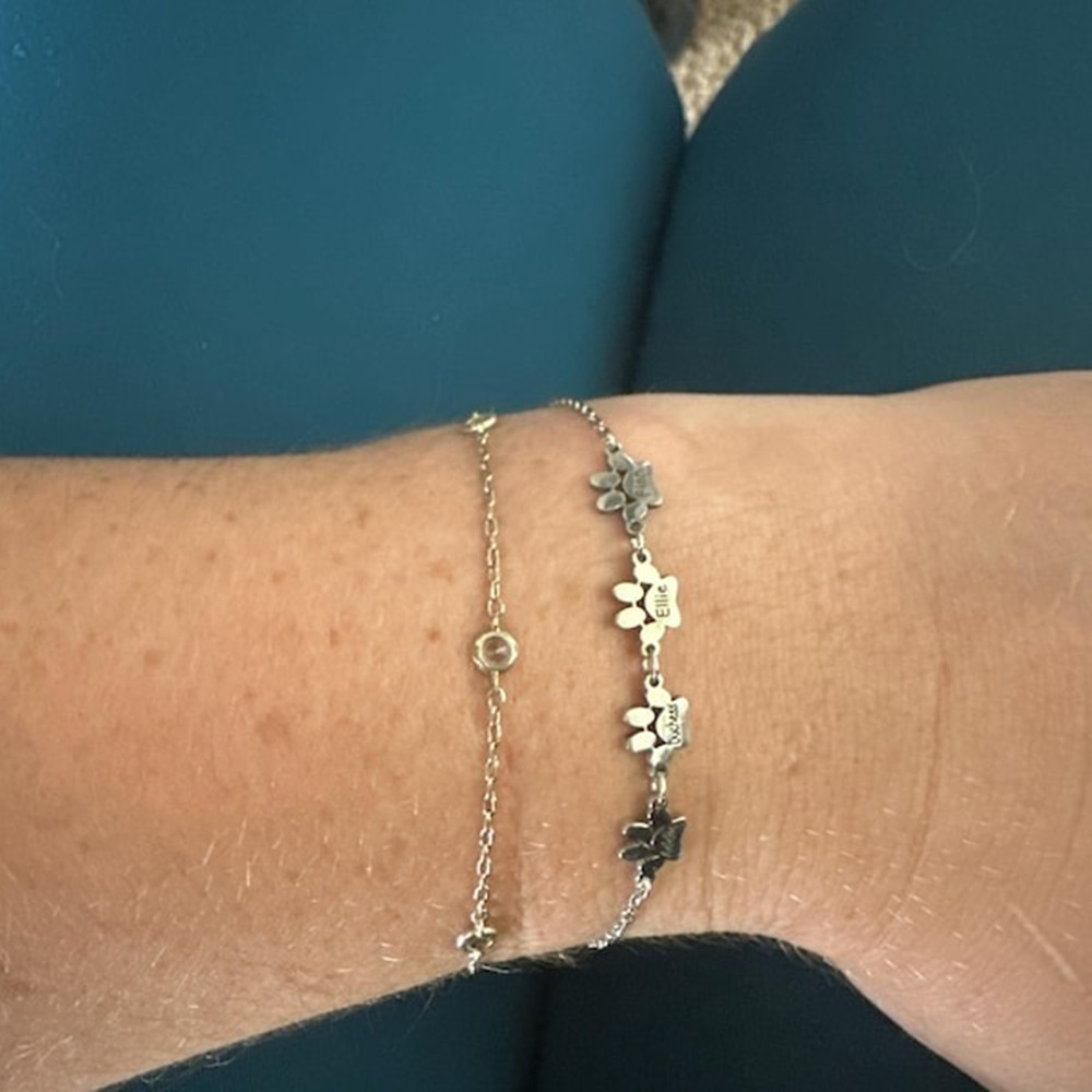สร้อยข้อเท้าสลักลายอุ้งเท้าสัต - Anklet Foot Chain บทวิจารณ์และราคา