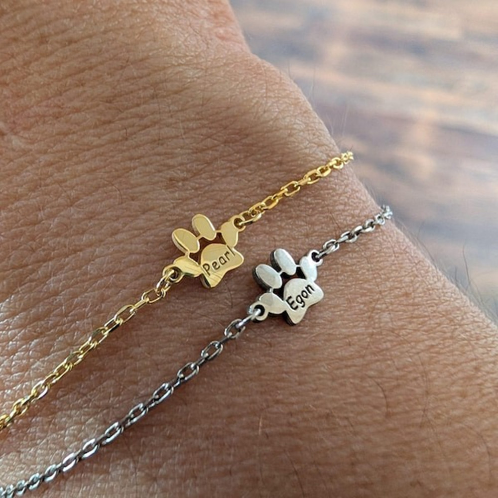 สร้อยข้อเท้าสลักลายอุ้งเท้าสัต - Anklet Foot Chain บทวิจารณ์และราคา