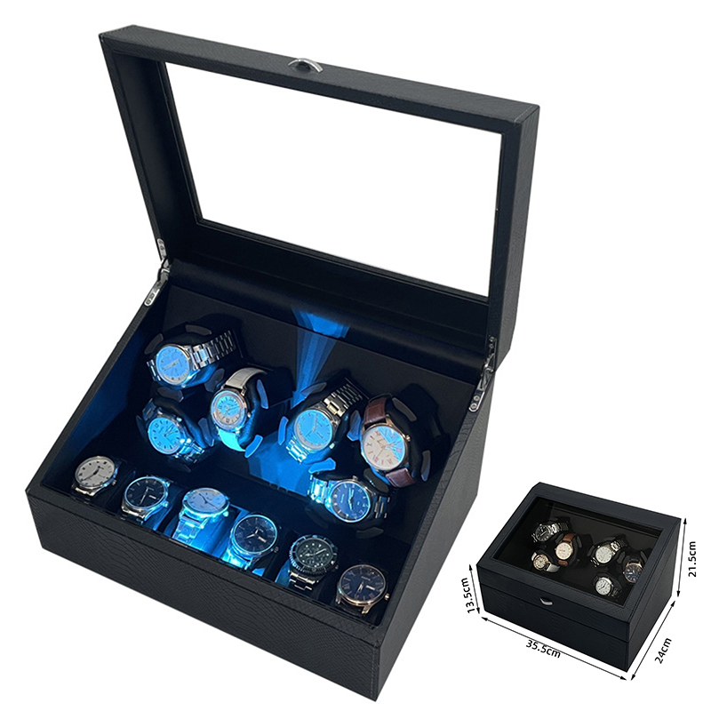 กล่องหมุนนาฬิกาสำหรับนาฬิกาอัต - Jewelry And Watches Stores บทวิจารณ์และราคา