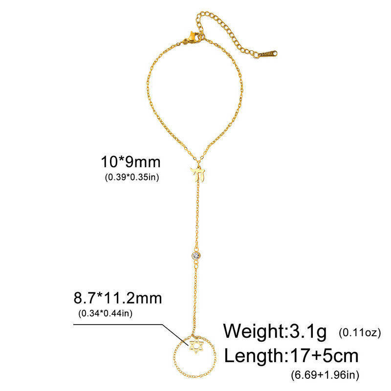 กำไลข้อมือรูปดาวหกแฉกของชาวยิว - Jewelry & Watches Bench บทวิจารณ์และราคา