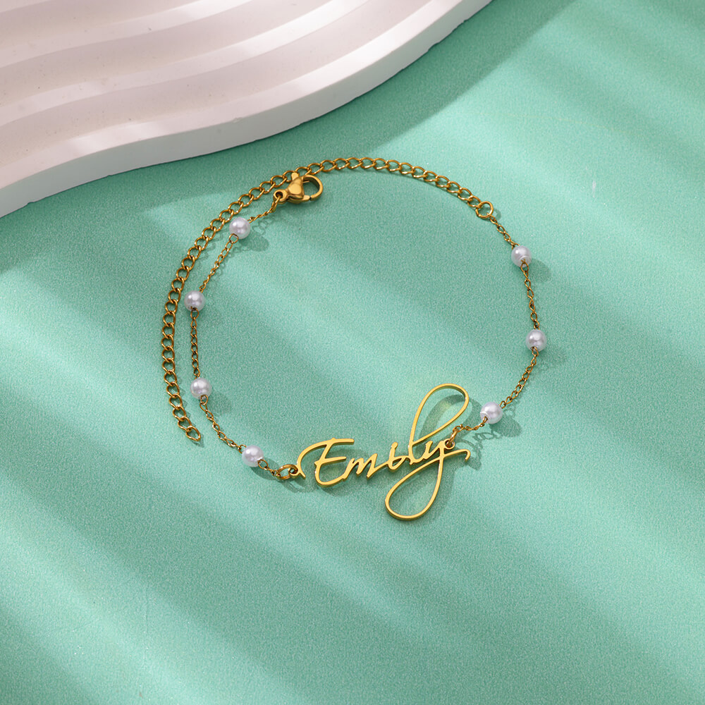 กำไลข้อเท้าแบบกำหนดเองสำหรับผู - Anklet Foot Chain บทวิจารณ์และราคา