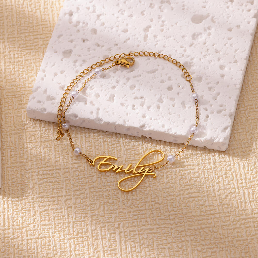 กำไลข้อเท้าแบบกำหนดเองสำหรับผู - Anklet Foot Chain บทวิจารณ์และราคา