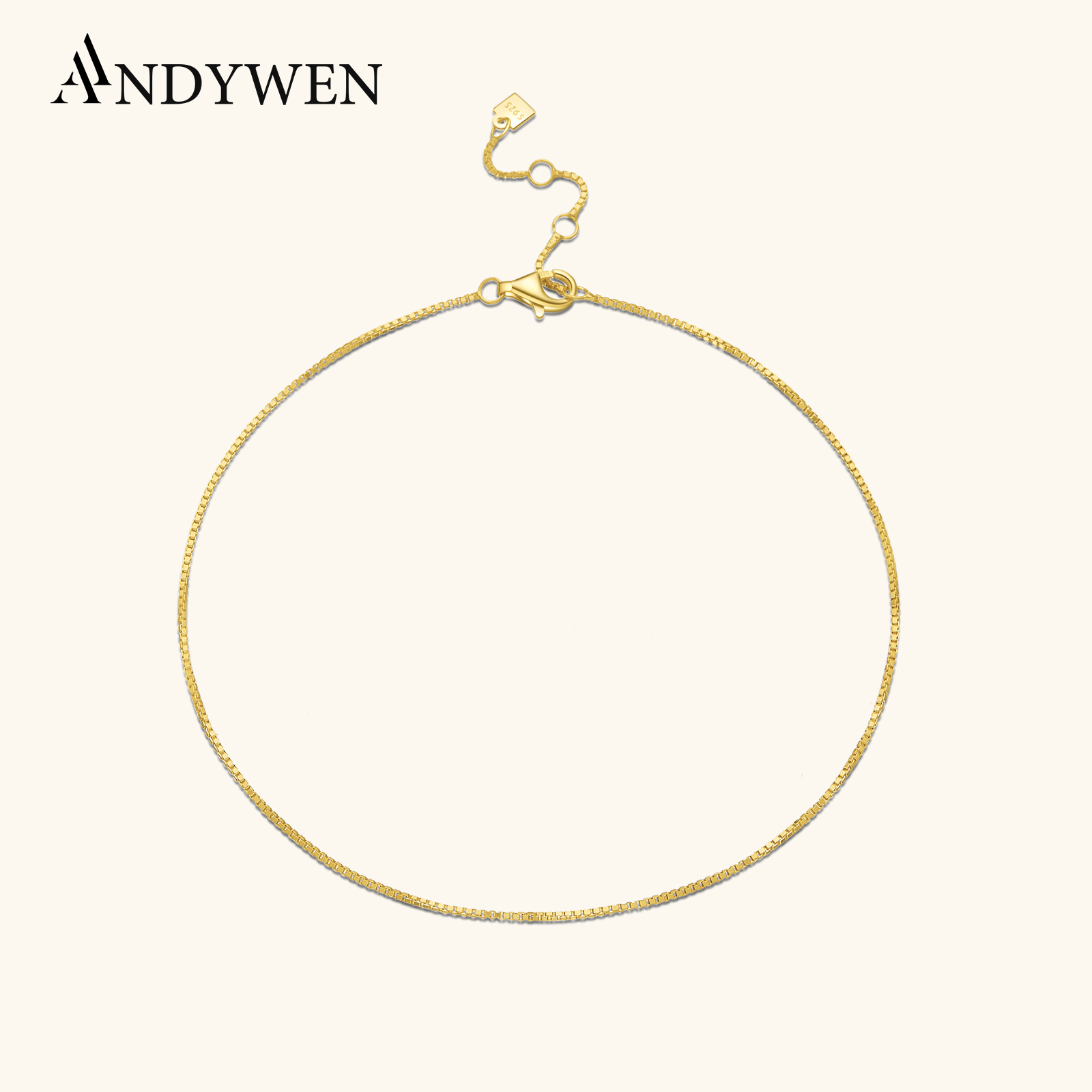สร้อยข้อเท้าเงินแท้ 925 ชุบทอง - Anklet Foot Chain บทวิจารณ์และราคา