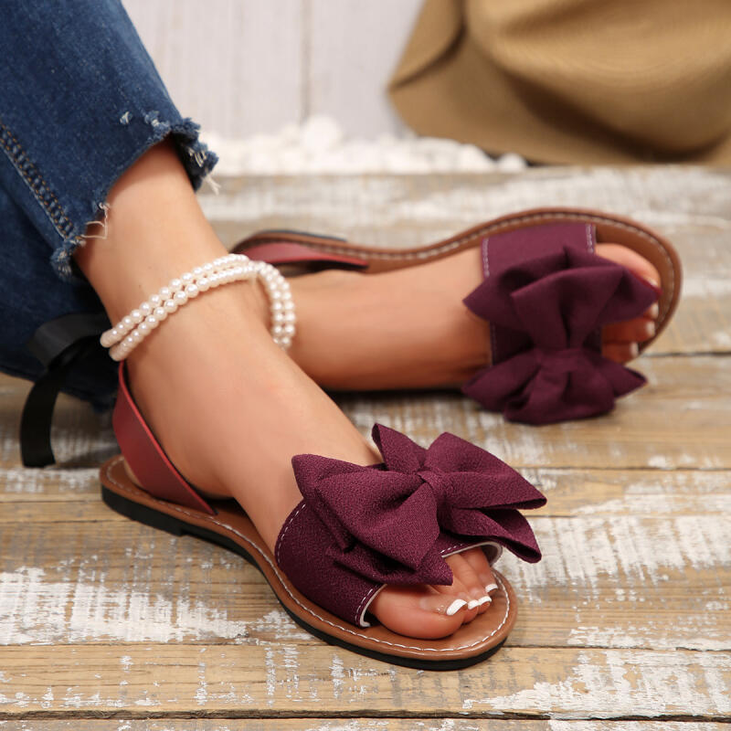 รองเท้าส้นเตี้ยรัดข้อเท้าประดั - Anklet Foot Chain บทวิจารณ์และราคา