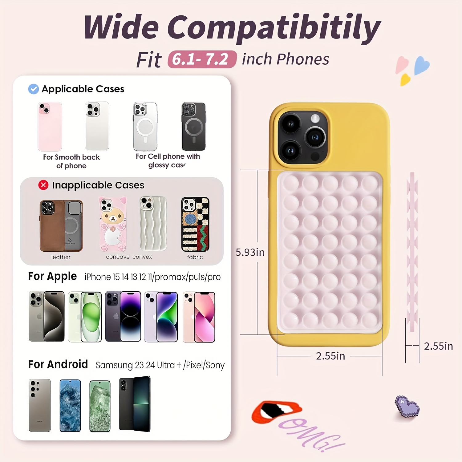 ขาตั้งโทรศัพท์แบบซิลิโคนสองด้า - Watches & Jewelry Repair Center บทวิจารณ์และราคา